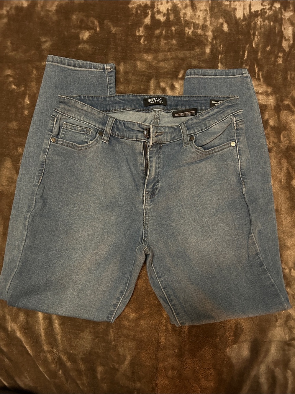 Buffalo David Bitton Medium Blue Slim Jeans